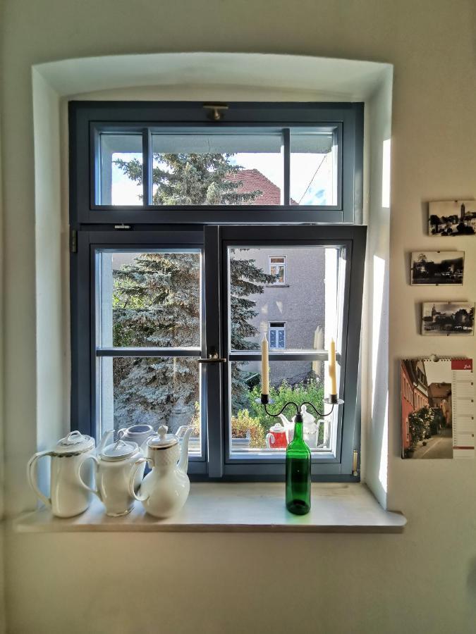 Charmantes Apartment Siebenschlaefer - Ferienwohnung Cafe 7 Weida Екстериор снимка