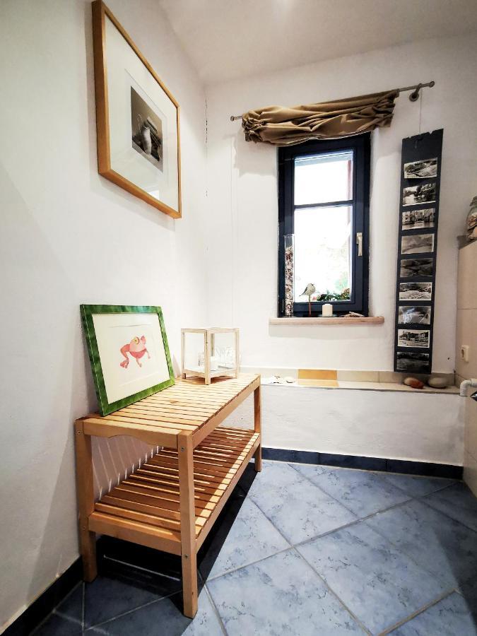 Charmantes Apartment Siebenschlaefer - Ferienwohnung Cafe 7 Weida Екстериор снимка